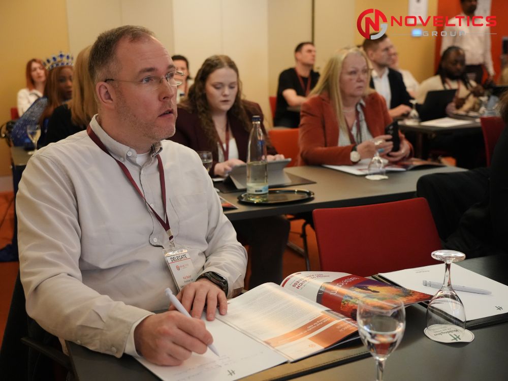 Attendees interacting during Autism Research Conference Germany 2026