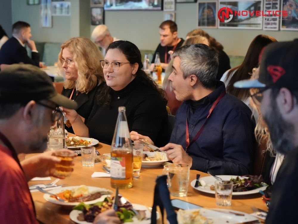 Attendees during lunch break at Autism Research Conference Germany 2026