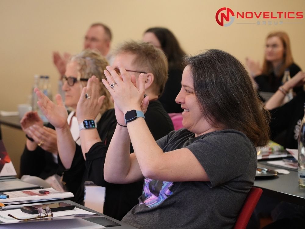 Audience engagement during Q&A session at Noveltics Autism Conference Germany 2026