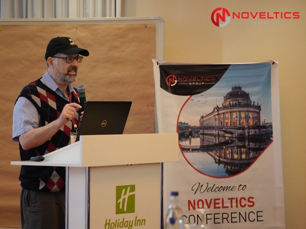 Keynote speaker stephen mark shore presenting at autism research conference berlin noveltics