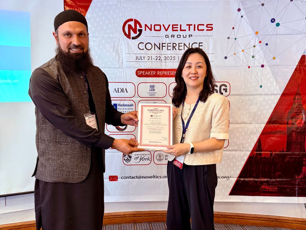 Mental Health Conference 2025 London UK Noveltics Conferences Certificate