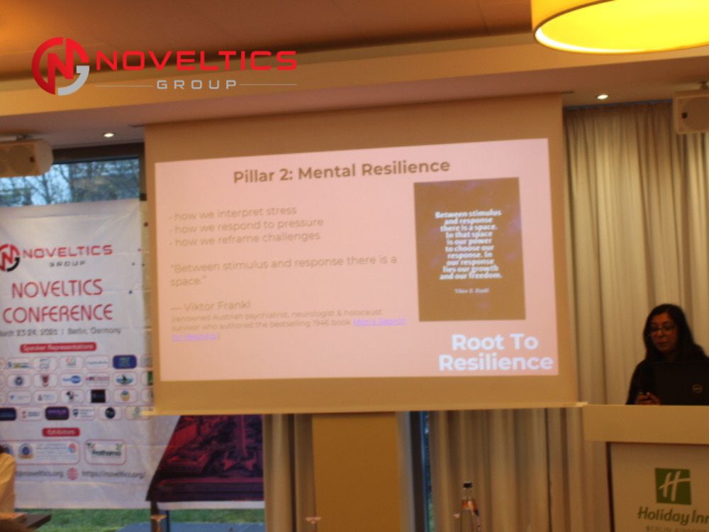 Mental Health Conference Berlin Germany Noveltics Group Anupa Devi Presentation