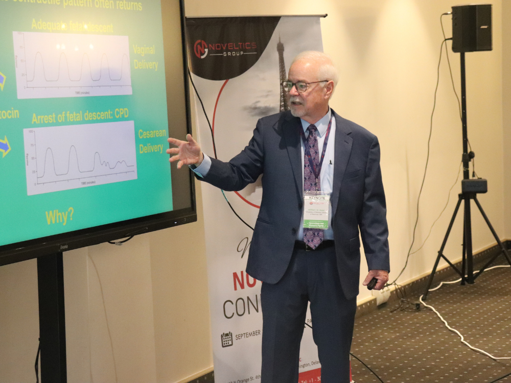 William Hurd Gynecology 2025 Conference Paris France Speaker Noveltics Group